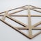 Ekena Millwork Large Buxton Decorative Fretwork Wood Wall Panels, Hickory, 23 3/8"W x 23 3/8"H x 3/8"T WALW24X24X0375BUXHI - alternate 2